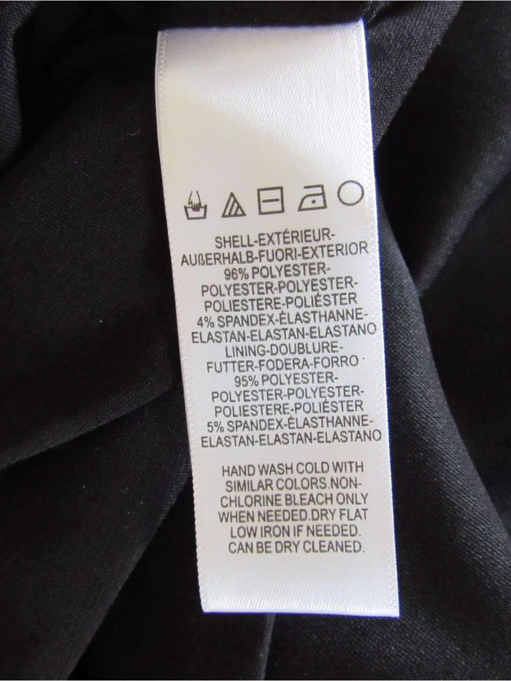 Dress the Population Paris Black Strapless Ruffle Long Gown XL Mermaid Formal - Picture 10 of 11